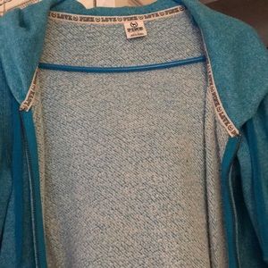 Size medium PINK zip up hoodie